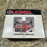 Lionel Trains Operating Hand Car 0/027 Scale 6-18401 Open Box New Nice Cpix. Fixed Price $46.40.