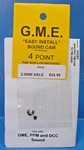G.m.e. Sound Cam 2.5MM Axle 4 Point Steam Loco Pfm Pbl Dcc HO,HON3,SN3,ON30. Fixed Price $24.95.