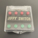 Ho Scale Vintage Ideal Jiffy Switch #T-502 Push Button Controls Model Trains Nos. Fixed Price $17.99.