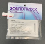 Soundtraxx 810133 3MM Led Six-pack -- Sunny White. Fixed Price $12.38.