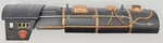 Lionel 385E-7 Black Locomotive Shell With Copper And Brass Trim Logo. Fixed Price $90.00.