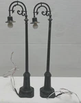 Lot Of 2 Lionel Prewar Standard Gauge 61 Gooseneck Lamp Post - 13" Working. Fixed Price $99.99.
