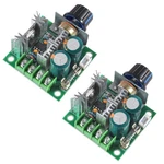 Aediko 2PCS 12V-40V 10A Pwm Motor Speed Switch Controller Voltage.... Fixed Price $11.99.