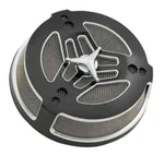 Ciro Tri-bar Air Cleaner, Fits 08-16 H-d Touring Models Black Finish 35151. Fixed Price $299.94.