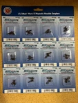 Bachmann 78029 Scale 12 Pairs Couplers Under Shank Short New Model Trains. Fixed Price $20.00.