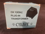 Transformer Cir-kit Concepts CK1009C 12VAC 20 Watt Plug-in. Fixed Price $15.00.