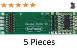 Nixtrainz Buddy New NTZ5 V5B 12 Outputs 21 Pin Decoders Pack. Fixed Price $56.42.