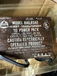 Vintage Ahm Model Railroad Hobby Transformer No. 70277 Untested Powerpc. Fixed Price $15.00.