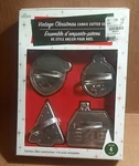 Cookie Cutter Set Fox Run 3600 Christmas Santa Mrs Claus, Tree And House. Fixed Price $12.00.