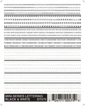 Woodland Scenics Dry Transfer Mini-series Lettering Black/white Decals DT575. Fixed Price $6.99.