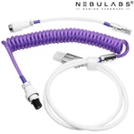 Custom Coiled Aviator Type Usb-c Keyboard Cable 4FT GX16 Metal Gaming Pc Braided. Fixed Price $28.99.
