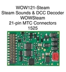 Tcs 1525 WOW121-STEAM Ho Scale Mtc Wowsteam Sound Decoder Free Shipping. Fixed Price $99.49.