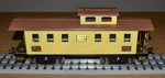 American Flyer Lines # 4011 Yellow Unlit Caboose Wide Standard Gauge - Restored. Fixed Price $129.99.