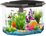 6.5-GALLON Aquarium Kit With Power Filter And Led Lighting, (AP650). Fixed Price $113.88.