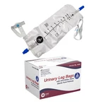 Urinary Leg Bag Catheter 1000ML 20OZ Non Drip White Dynarex. Fixed Price $35.99.