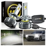 Auxito H7 Led Headlight Bulbs High Low 6500K Bright White Canbus Error Free 112W. Fixed Price $50.63.