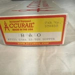 Accurail Ho-scale Baltimore & Ohio Usra 55-TON Hopper Kit #2533 Brand New!!!. Fixed Price $28.00.