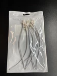 7 Pk 10MM Solderless 2-WIRE Clip Connector Cable 5050 Led Strip Alightings. Fixed Price $5.09.