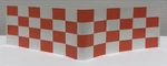 American Flyer S-gauge 772-101 Checkerboard Water Tower Sticker (repro). Fixed Price $7.00.