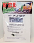 Nce #128 N14IP Dcc Decoder For Con-cor N-scale PA1, 4-8-4 And Others W/8-PIN New. Fixed Price $32.99.
