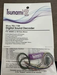 New Soundtraxx 885002 TSUNAMI2 1A TSU-1100 Decoder Ver 1.2 Ge. Fixed Price $105.00.
