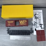 Ho Scale Accurail 3419 Steel PS-1 Box Car Kit Western Pacific Wp 21063 Train. Fixed Price $11.39.