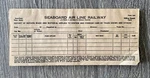 Vtg Seaboard Line Railway Billing Repair Card Form 1462 Nos Train Railroad. Fixed Price $11.99.