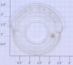 Lionel 22-8 Gauge Clear Plastic "lw" Transformer Dial. Fixed Price $7.00.