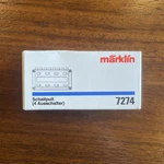 M Rklin 7274 H0 Control Box Panel Switches Schalttpult Open. Fixed Price $29.99.