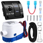 Boat Bilge Pump Automatic 12V 24V 3 Way Switch Panel With Built-in.... Fixed Price $77.54.