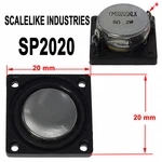 Scalelike Industries SP2020 Watt All 8 Ohm 20X20 Dcc Speaker New Package. Fixed Price $8.99.