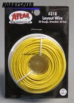 Atlas Yellow Track Layout Wire 20 Gauge Stranded 50' Train Lighting ATL318. Fixed Price $12.84.
