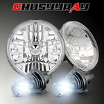 Faro Delantero Led H4 7" Bombilla Blanca Con Halo 12 Voltios. Fixed Price $99.99.