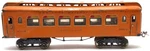 Ives 188-3 Vintage Standard Gauge Tinplate Parlor Car. Fixed Price $144.99.