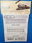 Tcs #1674 EU821 Ho Dcc Decoder For Locomotives Functions New. Fixed Price $20.99.