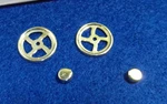 Pair Of Nickel Brake Wheels For Lionel Standard Gauge. Fixed Price $9.99.