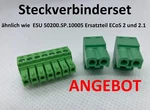 Connector Set Similar Esu 50200.SP.10005 Spare Part Ecos And 2.1. Fixed Price $10.13.