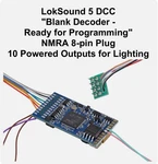 Esu Loksound V5.0 Dcc Nmra 8-PIN Plug Blank Decoder NEM652 58420. Fixed Price $98.99.