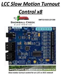 Snowball Creek Electronics SMTC8 Lcc Dcc Slow Motion Turnout Control X8 $5 Offer. Fixed Price $75.95.