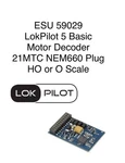 Lokpilot Basic Dcc Motor Decoder 21MTC NEM660 Plug Esu 59029 Free Shipping. Fixed Price $31.99.