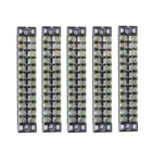 Summer-home 5PCS 15A 600V 12 Position Covered Dual Row Screw Terminal Barrier.... Fixed Price $17.21.
