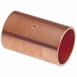Copper Pipe Coupling With Stop, 3/8 In. Cxc - W00700T. Fixed Price $9.63.