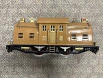 + Lionel Prewar Standard Tinplate No. 10E Light Brown Electric Engine Restored. Fixed Price $295.00.
