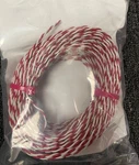 Nce #5240248 Awg Red/white Twisted Pair 100FT Spool. Fixed Price $49.99.