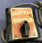 Sears Roebuck Allstate Toy Transformer 309AS 6-12 Vac Vintage Train Power. Fixed Price $25.99.