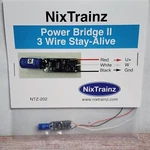 Nix Trainz NTZ-202 Power Bridge 3 Wire Stay Alive System Model Railroad. Fixed Price $22.99.