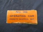 Lionel 36 Operating Car Remote Control Set Original Box Only Ln All Flaps Intact. Fixed Price $14.00.