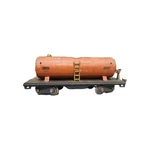 Prewar Lionel 515 Standard Gauge Tank Car Terra Cotta Orange Brass & Nickel Trim. Fixed Price $39.99.