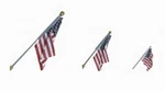 Woodland Scenics JP5953 Scale Small Flag Wall Mount - Just Plug Series. Fixed Price $17.30.
