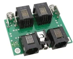 Nce Utp Cab Bus Fascia Panel RJ12 (telephone Type) Connectors. Fixed Price $32.98.